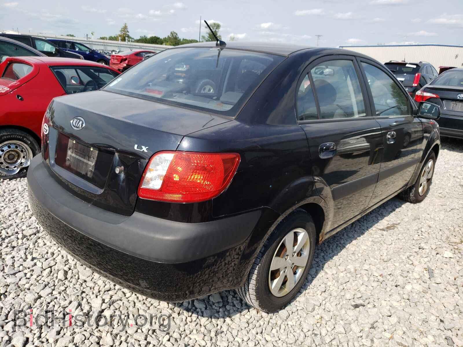 2008 KIA RIO - VIN: KNADE123X86302918 - Фото 4
