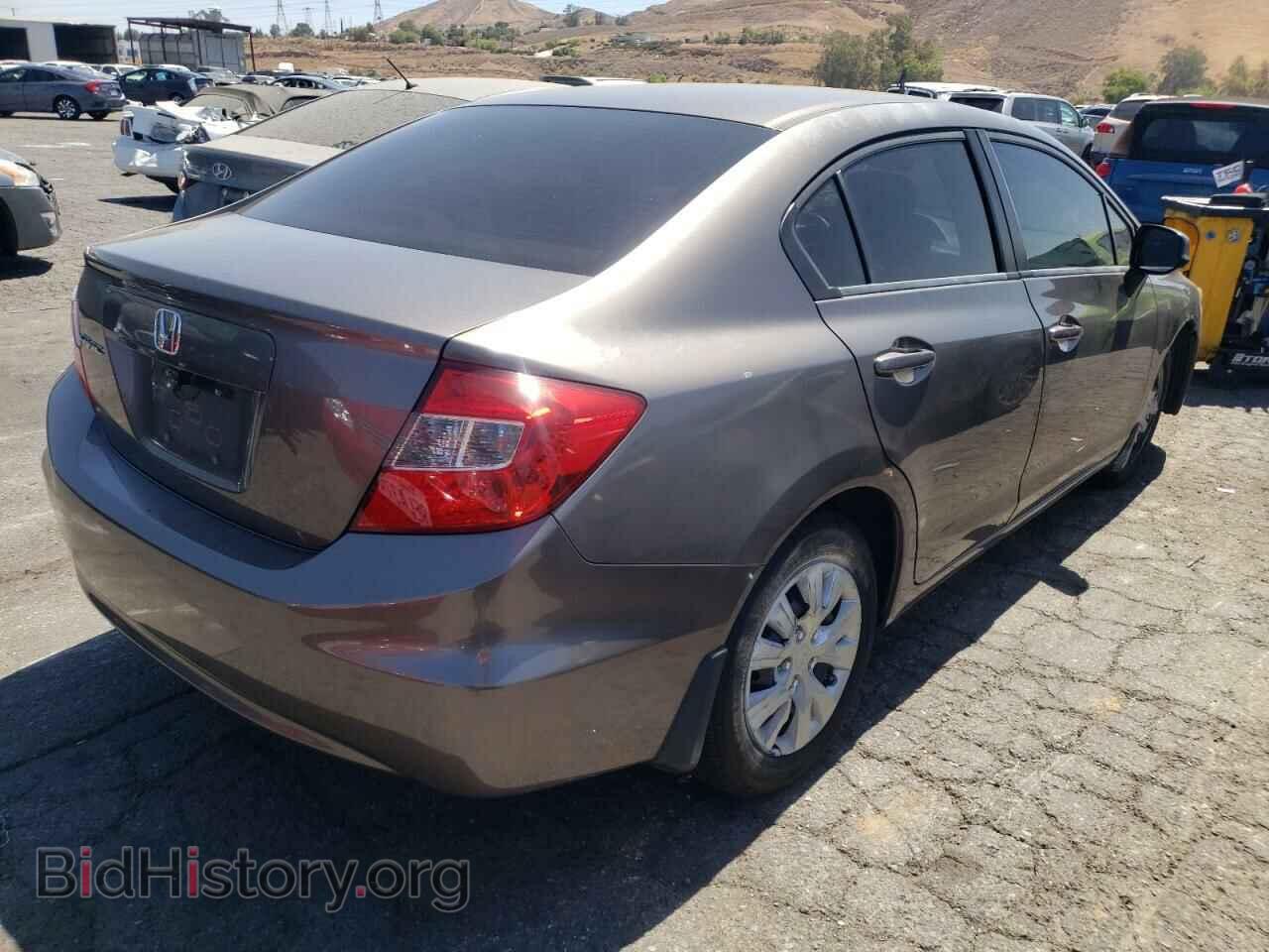 2012 HONDA CIVIC - VIN: 2HGFB2F5XCH604742 - Фото 4