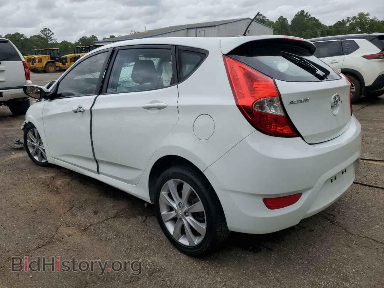 2014 HYUNDAI ACCENT - VIN: KMHCU5AE3EU168008 - Фото 2