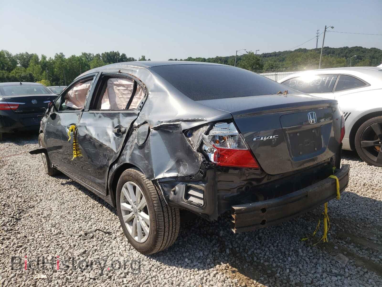 2012 HONDA CIVIC - VIN: 19XFB2F81CE001814 - Фото 3