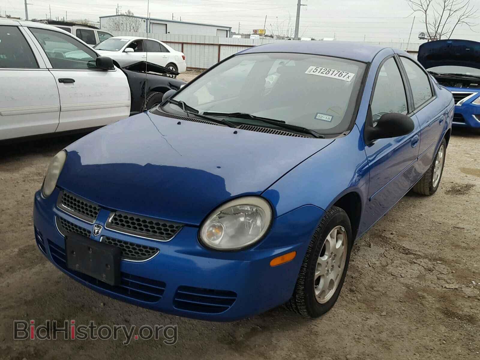2005 DODGE NEON - VIN: 1B3ES56C85D255432 - Фото 2
