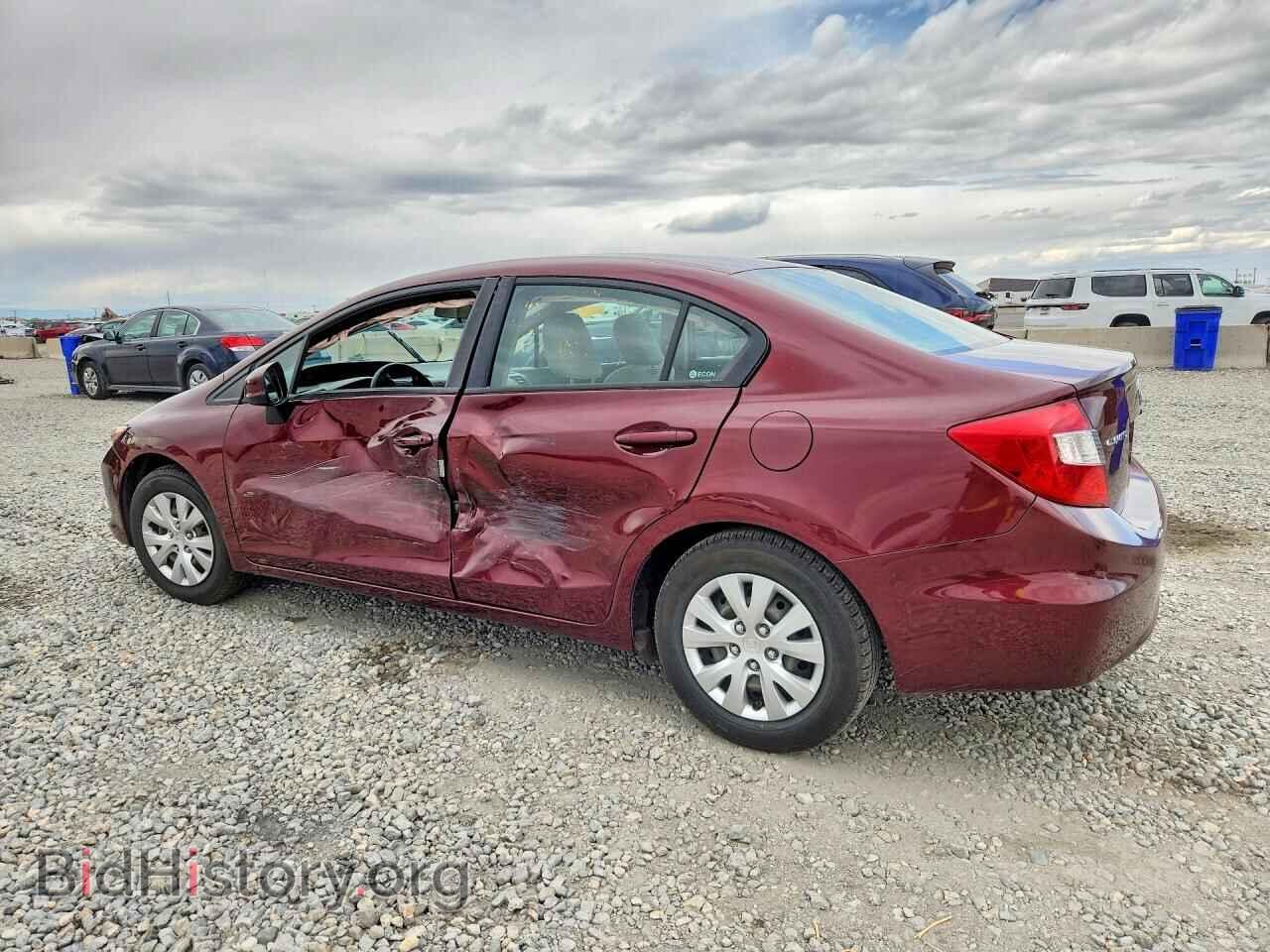 2012 HONDA CIVIC - VIN: 2HGFB2F55CH538326 - Фото 2