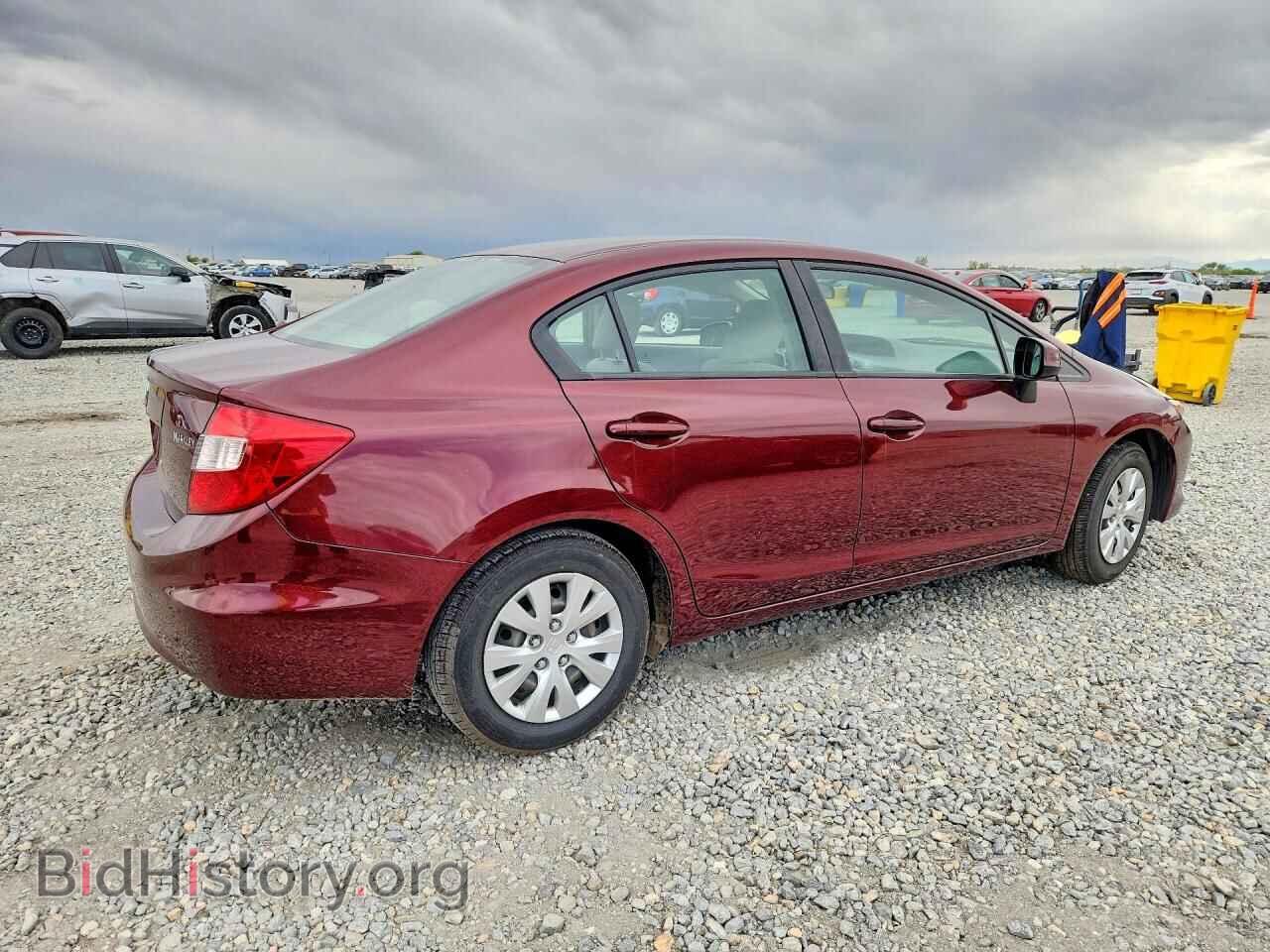 2012 HONDA CIVIC - VIN: 2HGFB2F55CH538326 - Фото 3