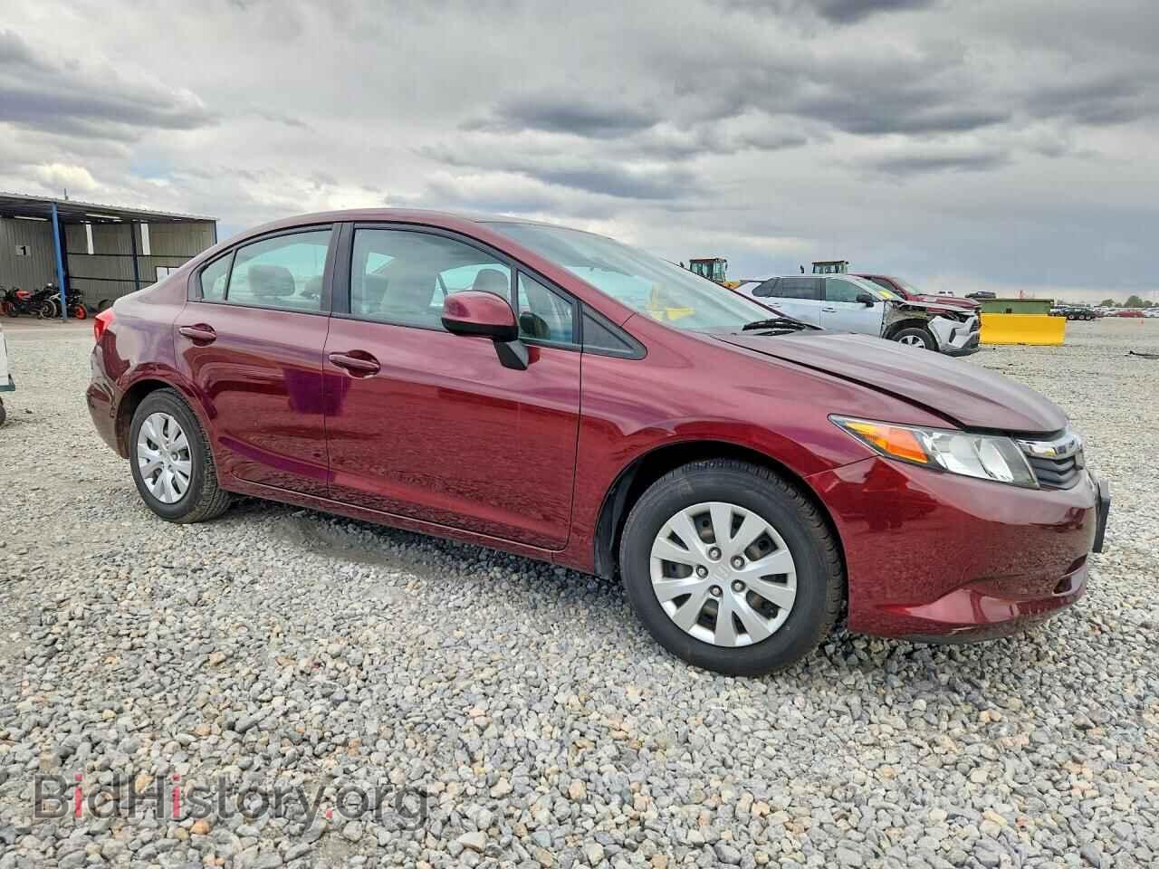 2012 HONDA CIVIC - VIN: 2HGFB2F55CH538326 - Фото 4