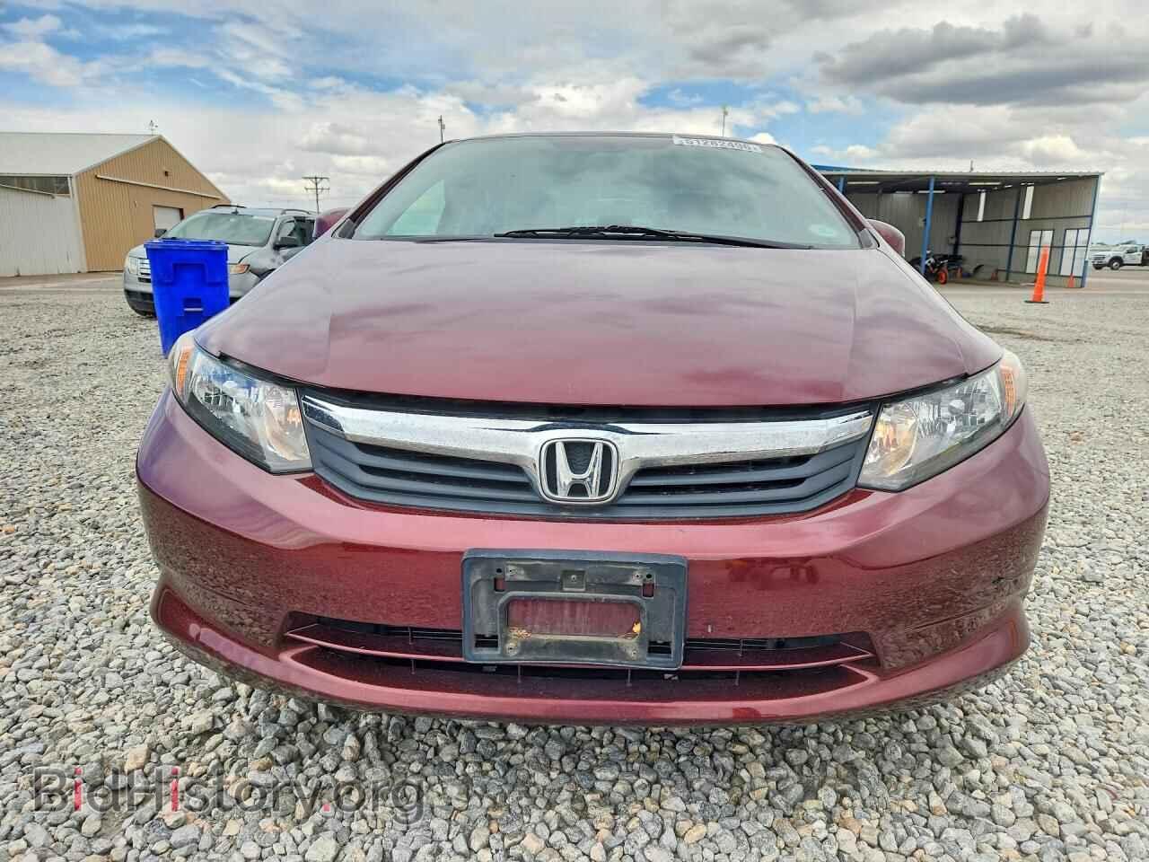 2012 HONDA CIVIC - VIN: 2HGFB2F55CH538326 - Фото 5