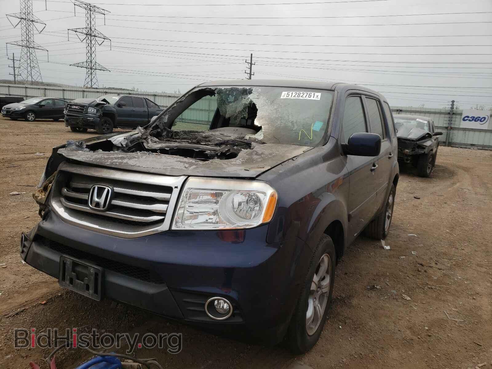 2013 HONDA PILOT - VIN: 5FNYF4H43DB081177 - Фото 2