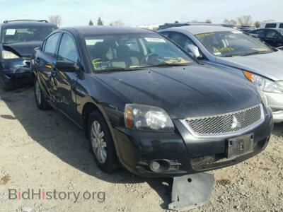 2011 Mitsubishi GALANT Galant FE, черный — VIN 4A32B2FF5BE023464, Copart
