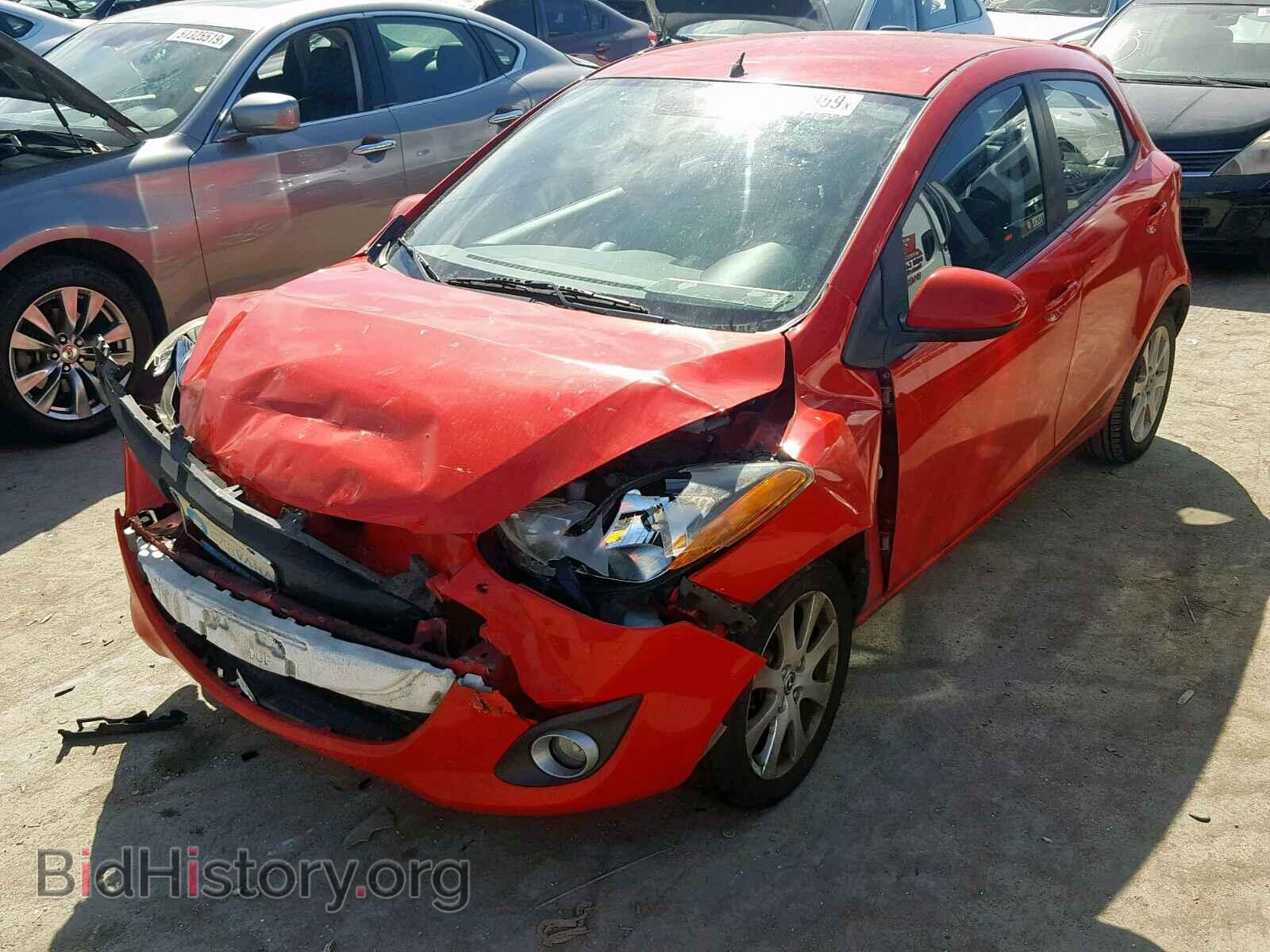 2014 MAZDA 2 - VIN: JM1DE1LY7E0175864 - Photo 2
