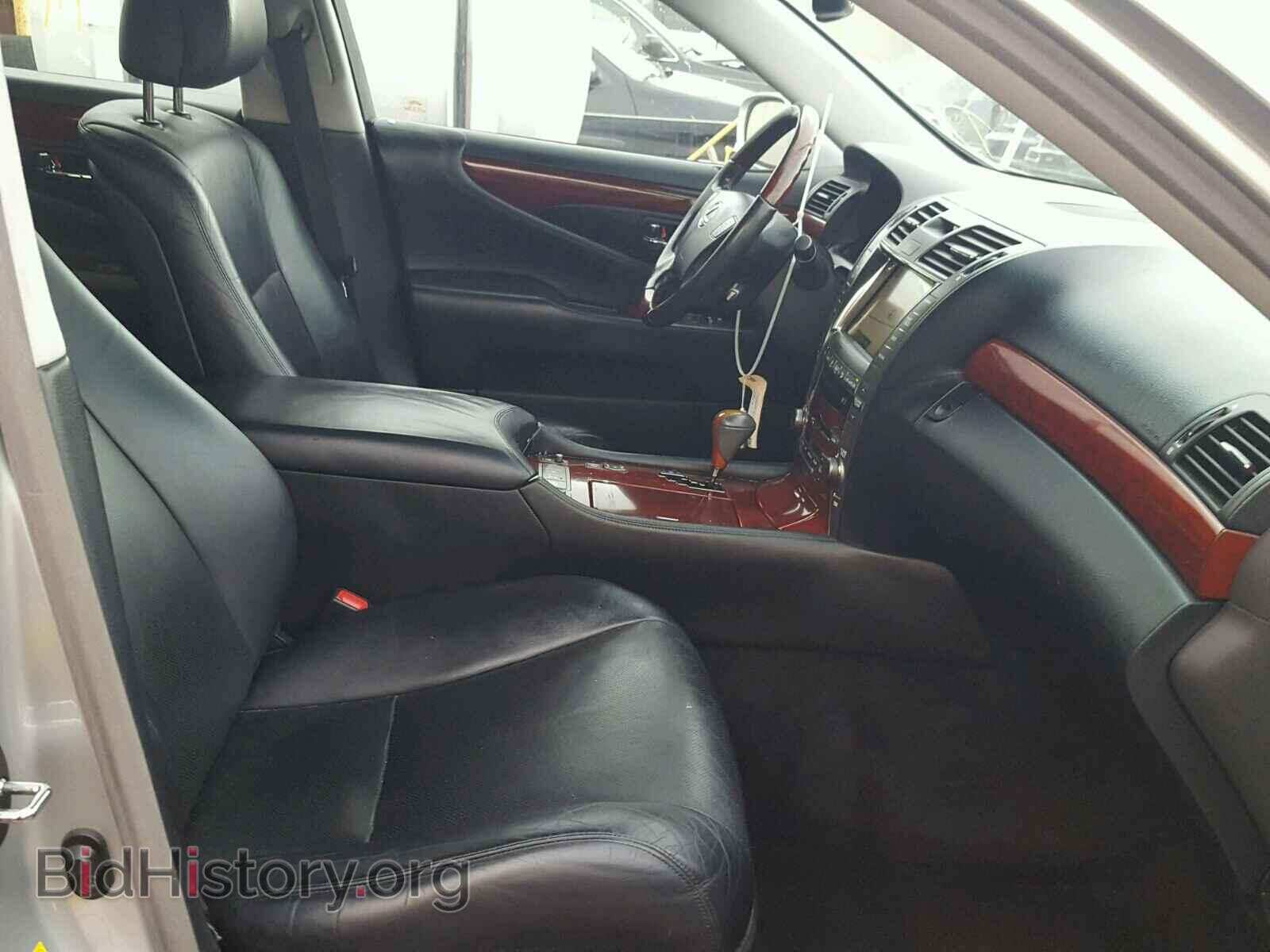 2008 LEXUS LS460 - VIN: JTHBL46F385064355 - Фото 5