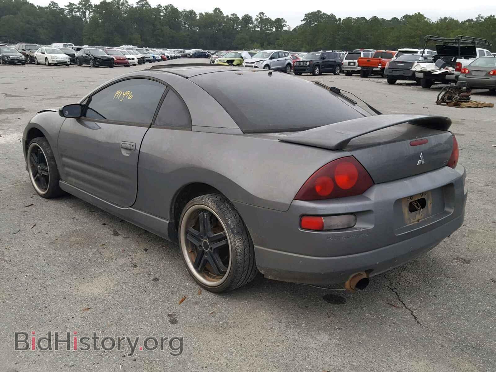 2002 MITSUBISHI ECLIPSE - VIN: 4A3AC54H32E022540 - Фото 3
