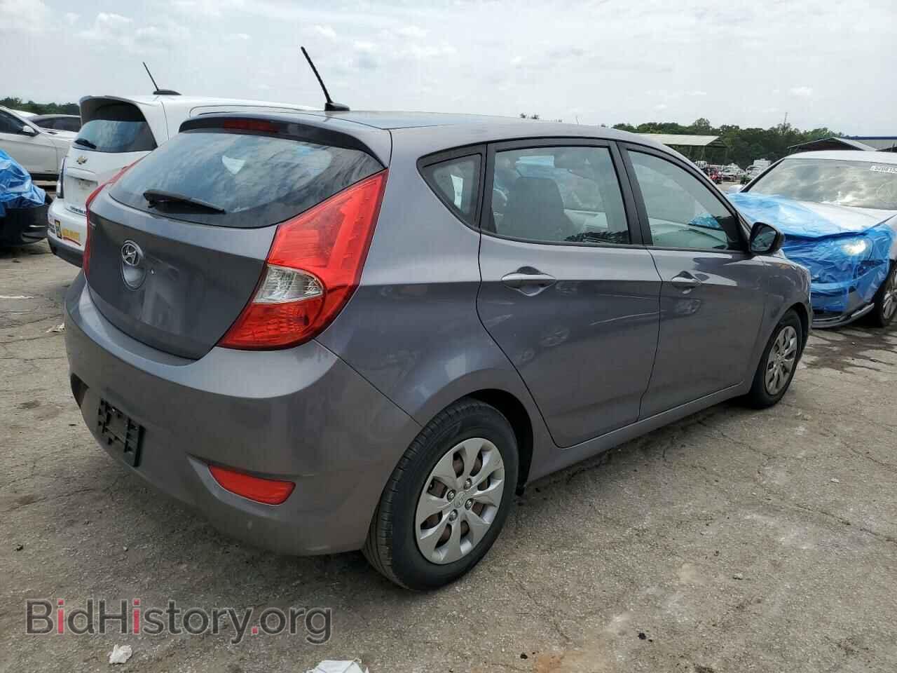 2016 HYUNDAI ACCENT - VIN: KMHCT5AE1GU286743 - Фото 3