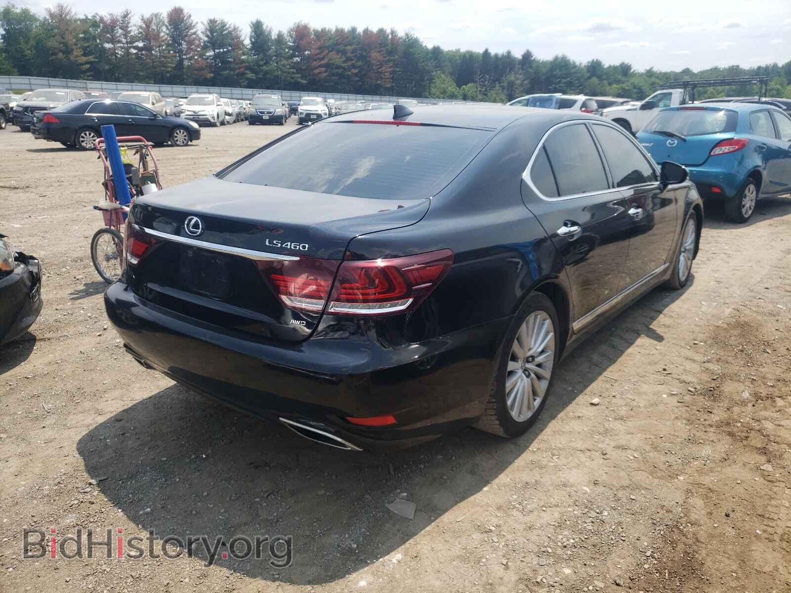 2015 LEXUS LS460 - VIN: JTHCL5EF3F5023054 - Фото 4