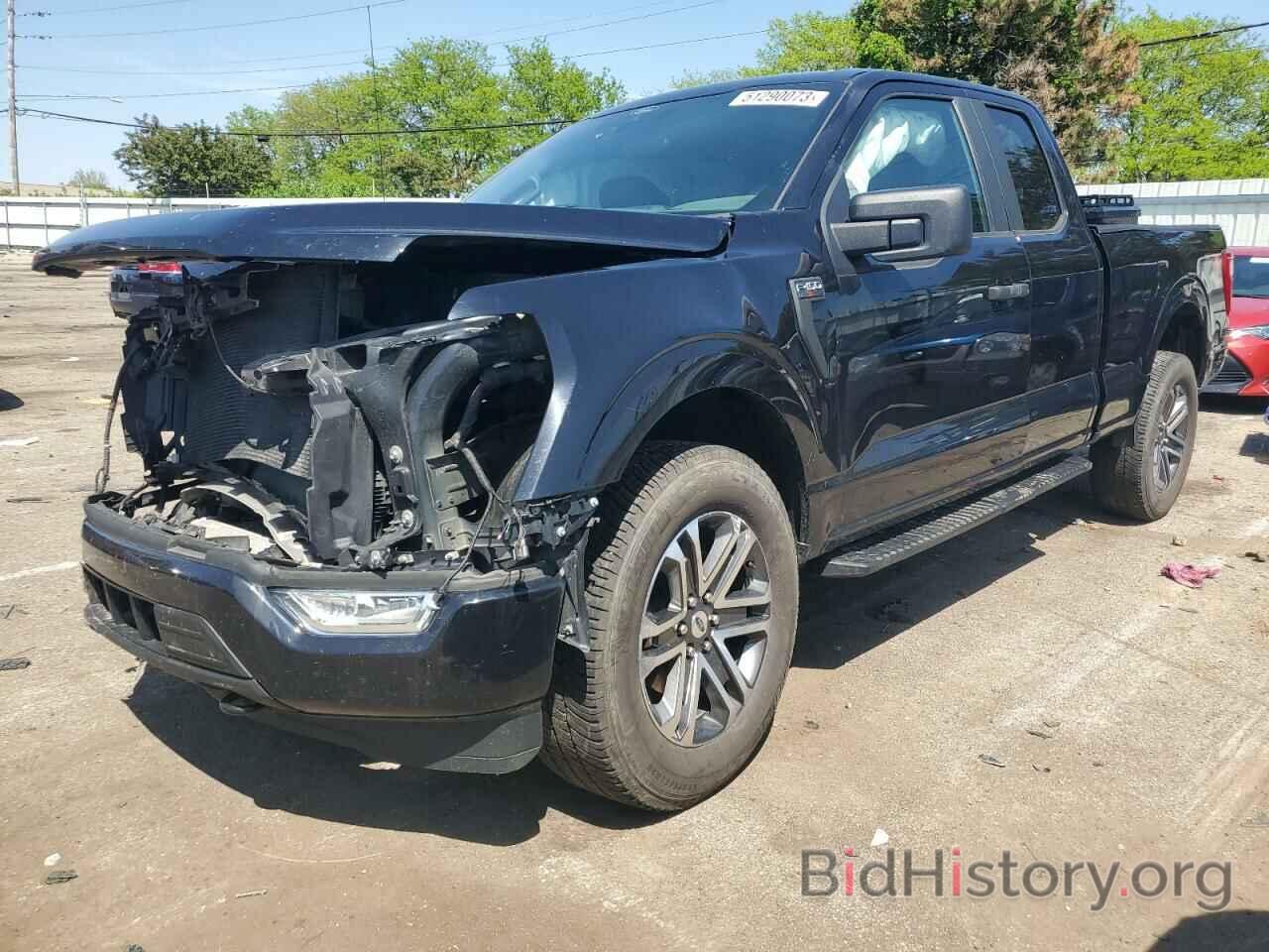 Photo 1FTEX1EP9MKD21252 - FORD F-150 2021