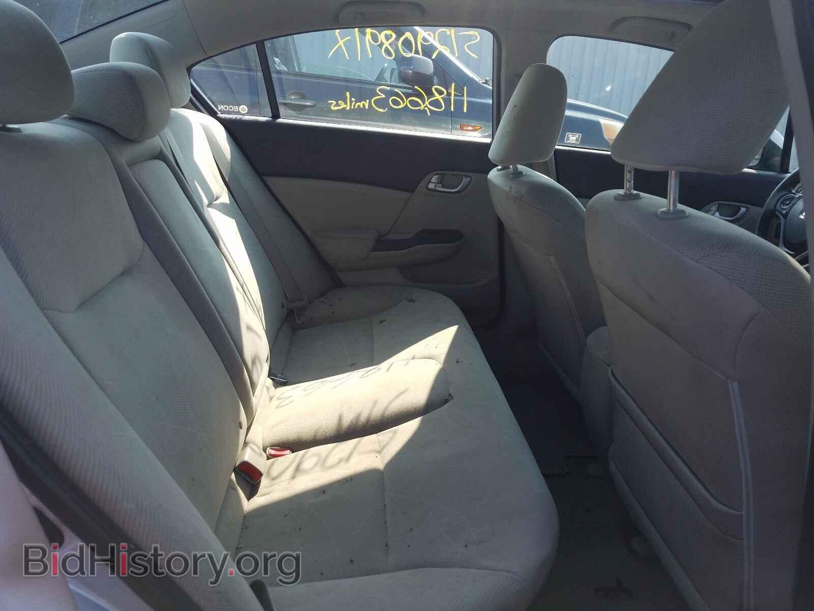 2012 HONDA CIVIC - VIN: 19XFB2F89CE308454 - Фото 6