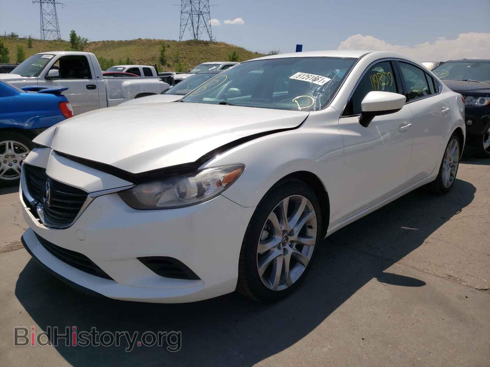 2016 MAZDA 6 - VIN: JM1GJ1V58G1449548 - Фото 2