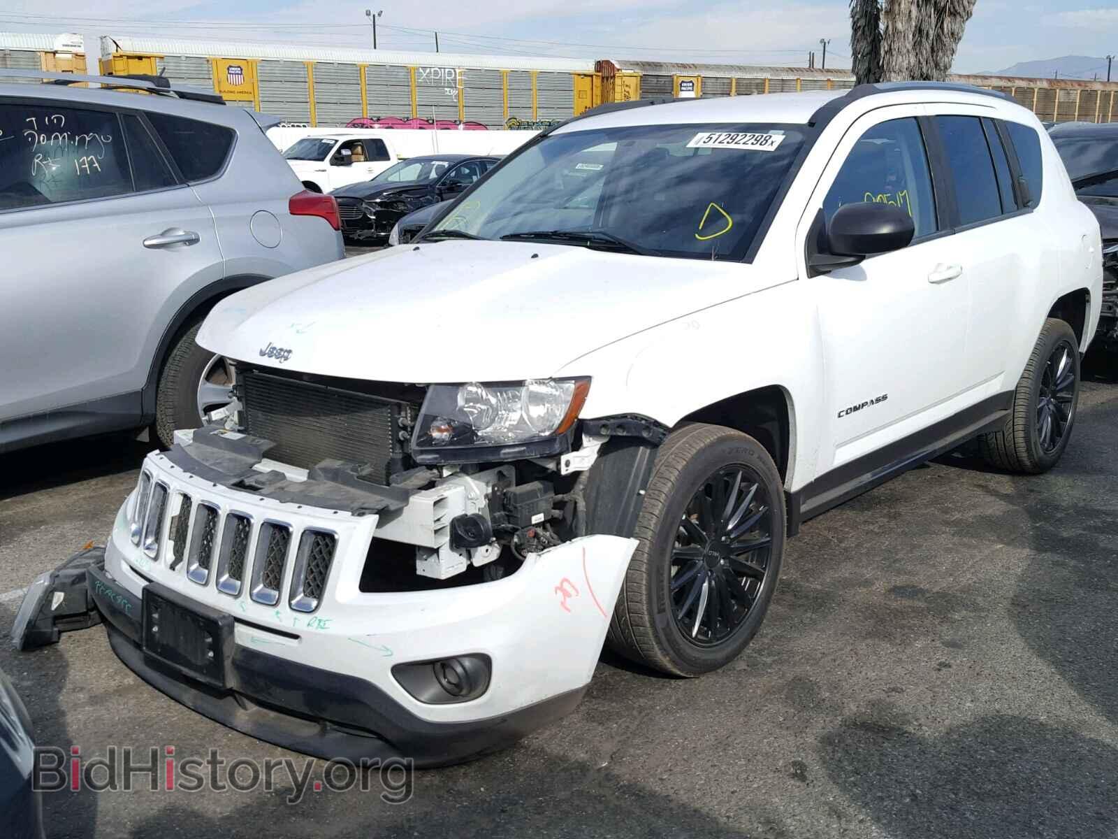 2014 JEEP COMPASS SP - VIN: 1C4NJCBA3ED776956 - Фото 2