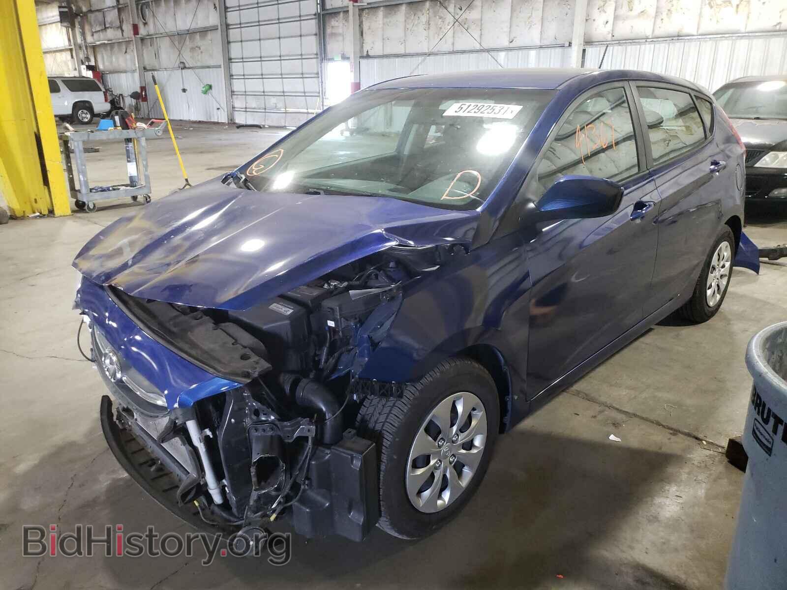 2017 HYUNDAI ACCENT - VIN: KMHCT5AEXHU342583 - Фото 2