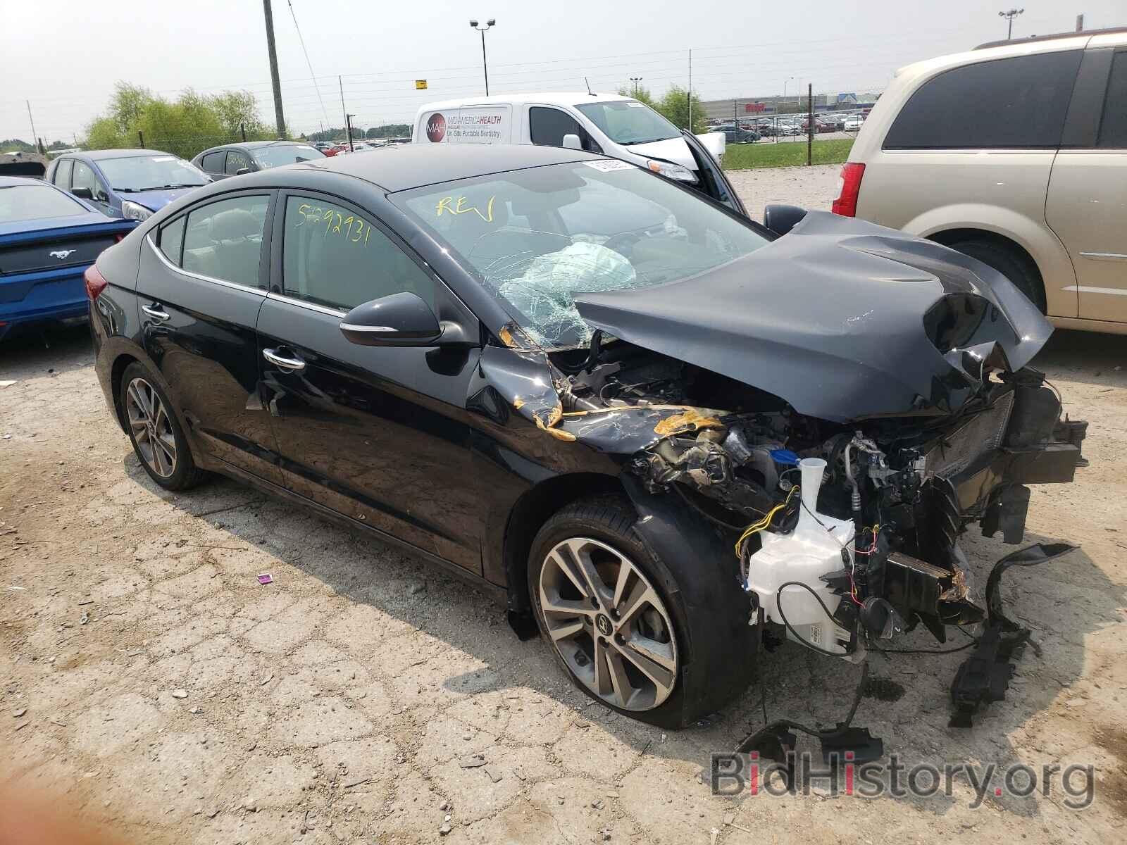 Photo 5NPD84LF3HH063061 - HYUNDAI ELANTRA 2017