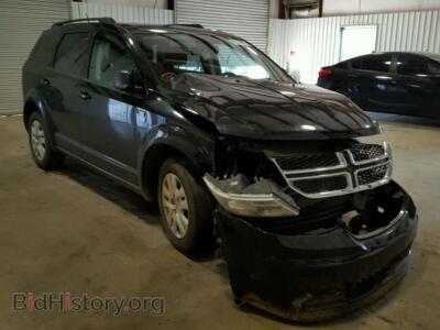 2017 Dodge JOURNEY SE, черный — VIN 3C4PDCAB8HT629878, Copart