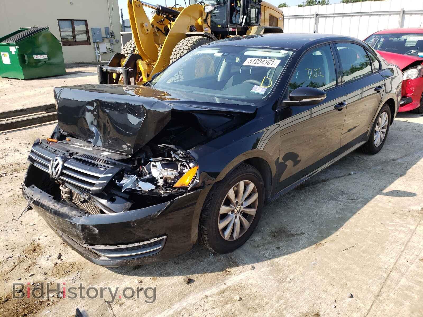 2012 VOLKSWAGEN PASSAT - VIN: 1VWAP7A39CC073286 - Фото 2