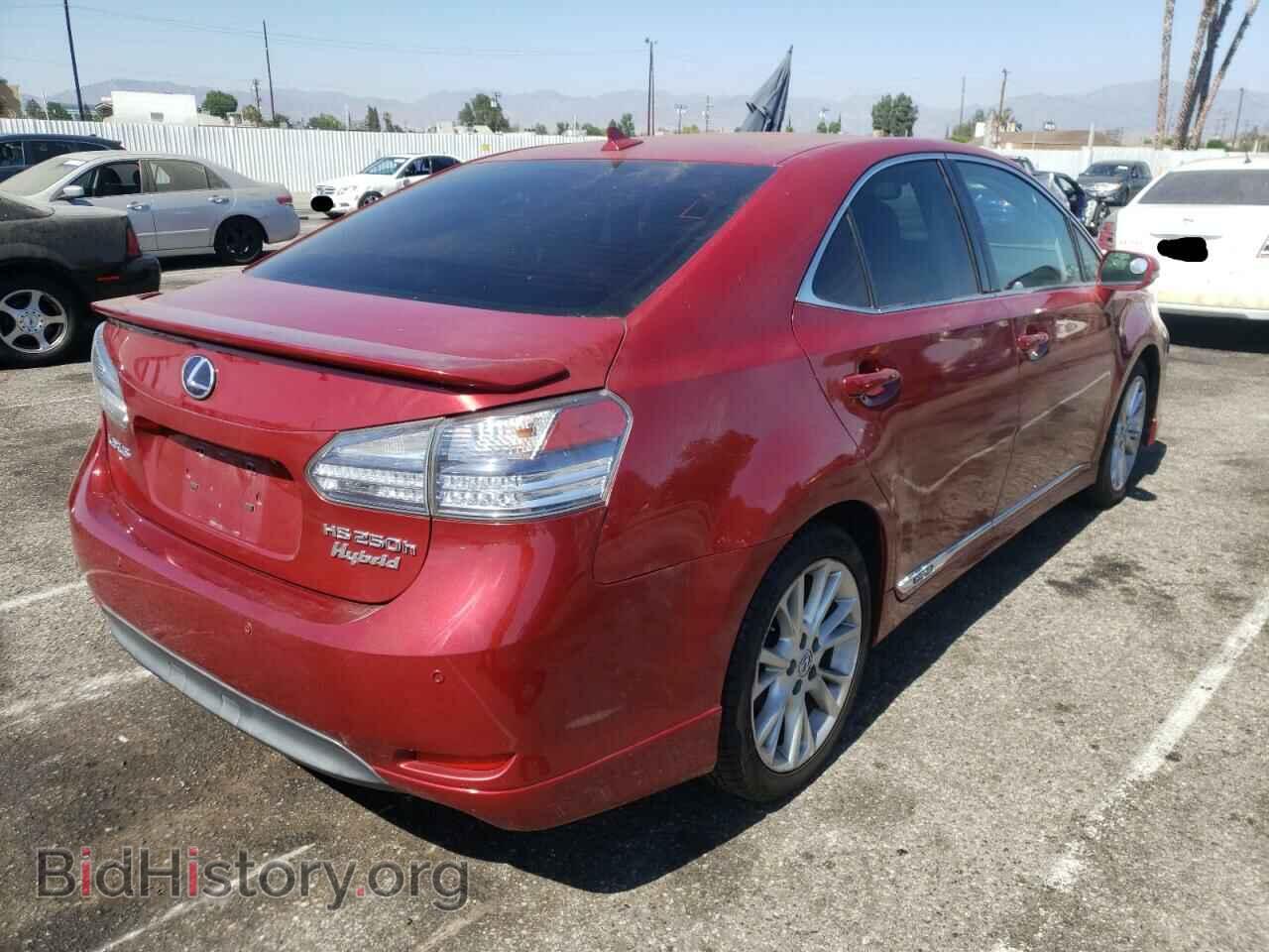 2010 LEXUS HS - VIN: JTHBB1BA9A2004180 - Фото 4