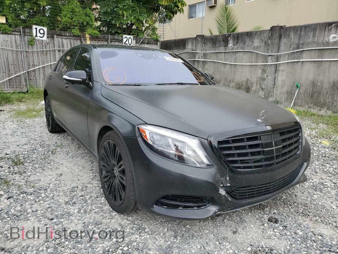 Фотография WDDUG8CB3FA187235 - MERCEDES-BENZ S-CLASS 2015