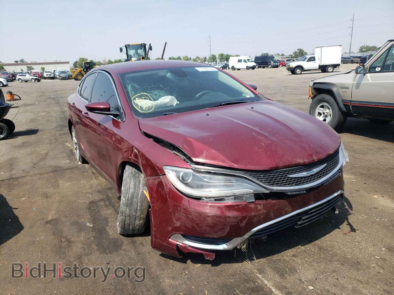 Фотография 1C3CCCAB7FN637473 - CHRYSLER 200 2015