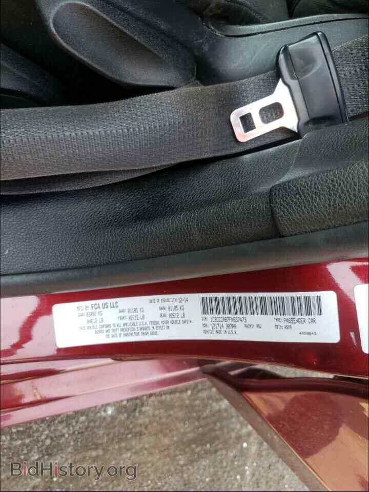 2015 CHRYSLER 200 - VIN: 1C3CCCAB7FN637473 - Фото 10