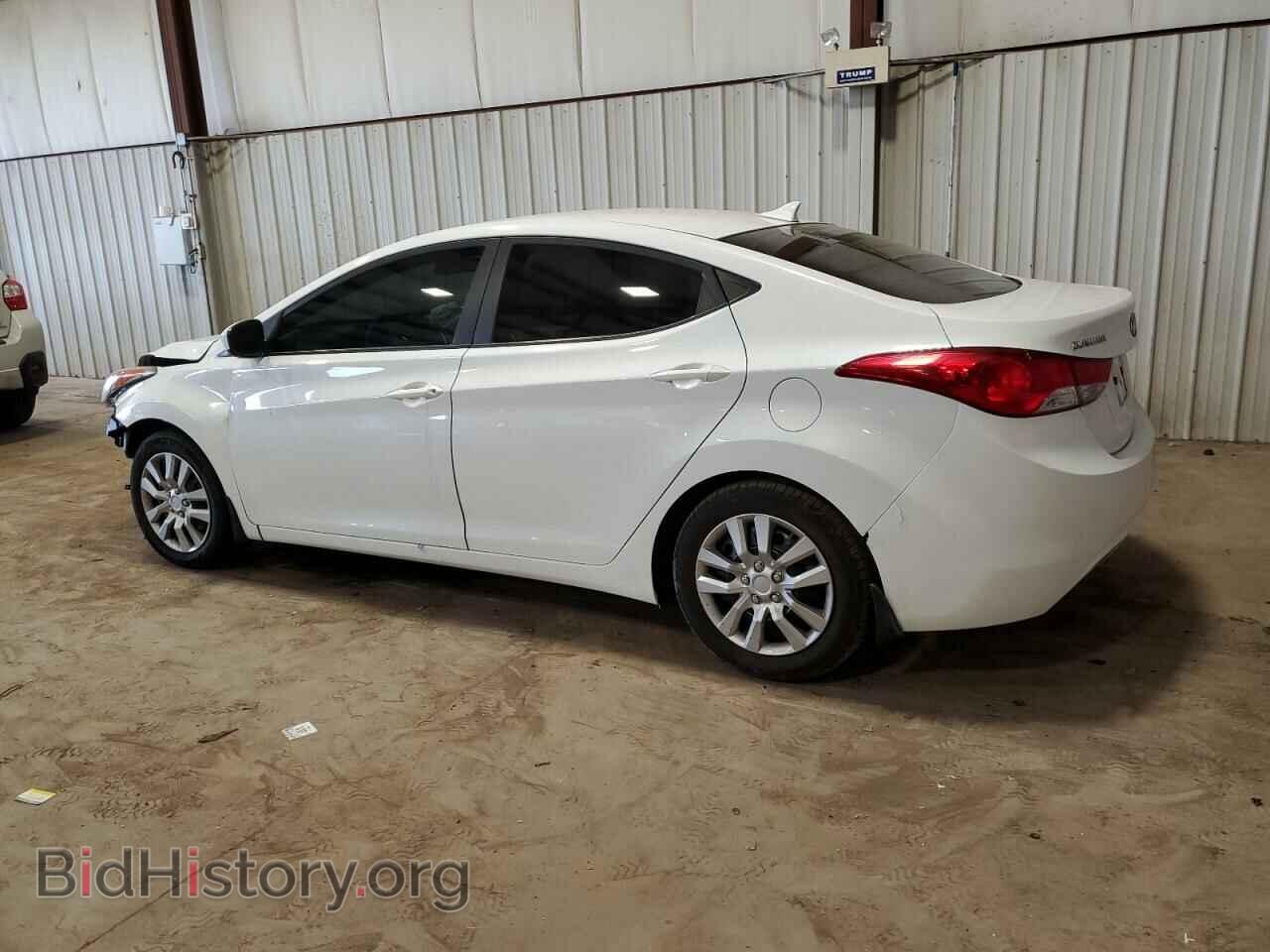2012 HYUNDAI ELANTRA - VIN: 5NPDH4AEXCH139765 - Фото 2