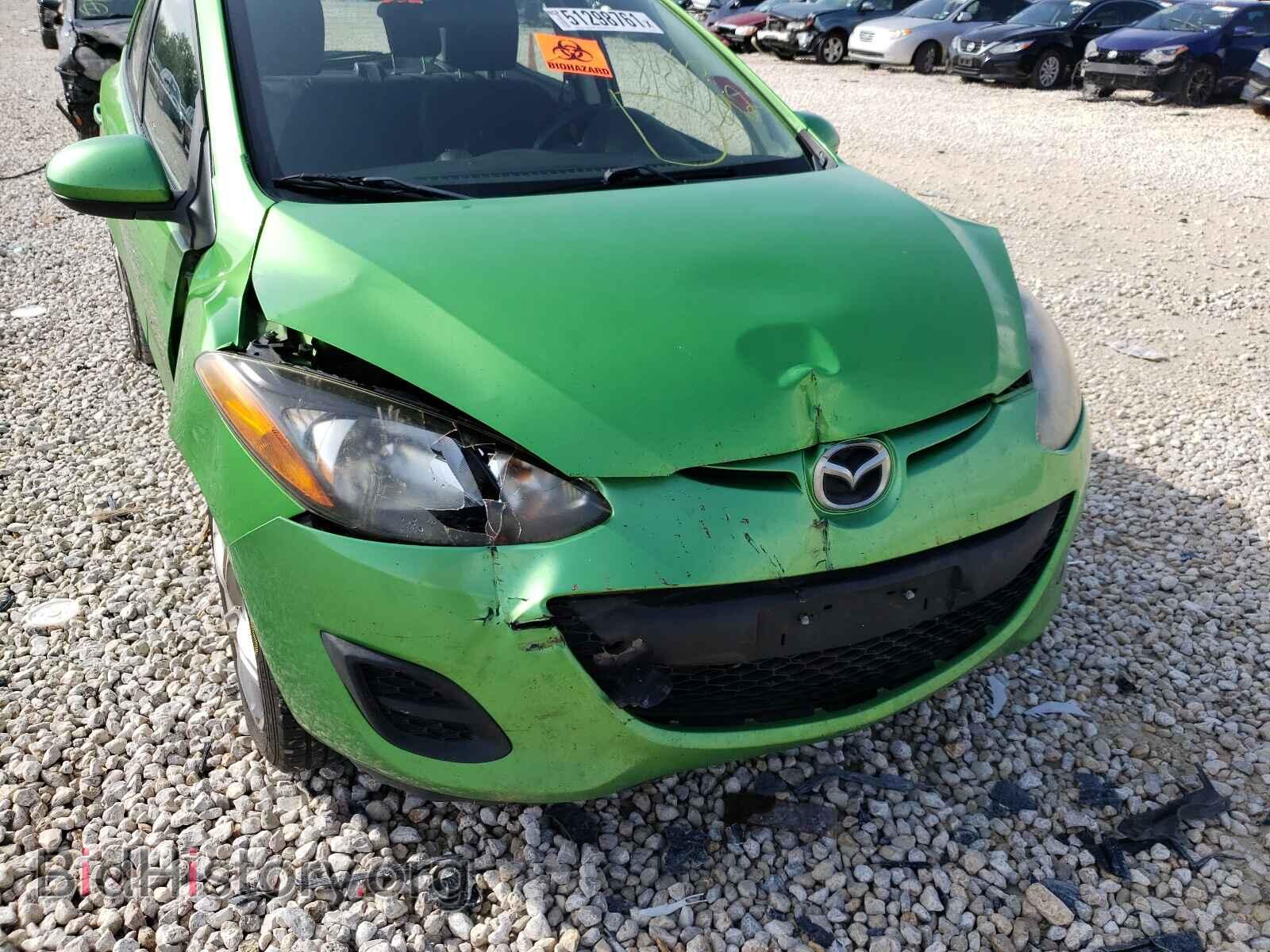 2011 MAZDA 2 - VIN: JM1DE1HY4B0125492 - Фото 9