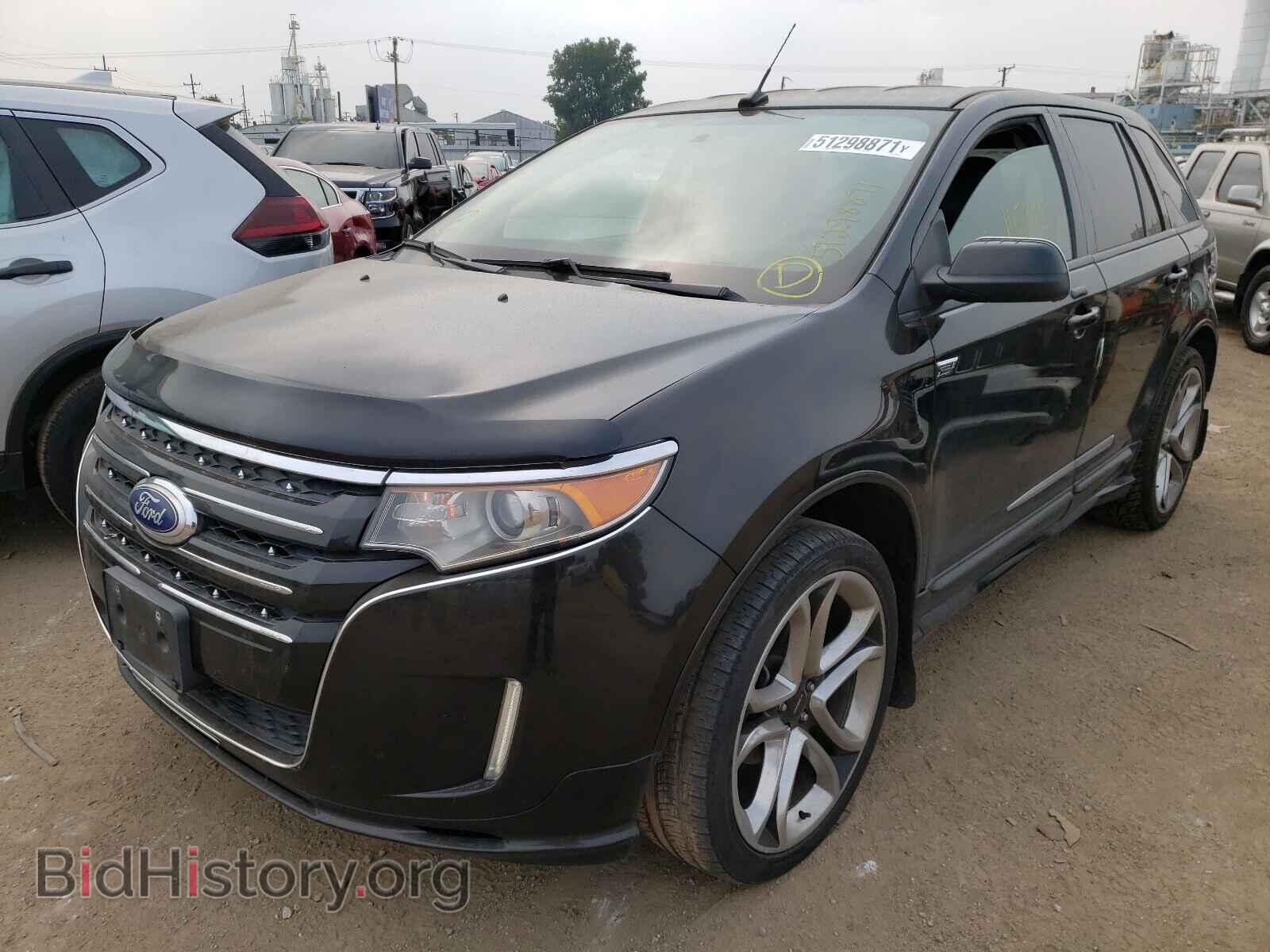 2014 FORD EDGE - VIN: 2FMDK3AK9EBA69087 - Фото 2