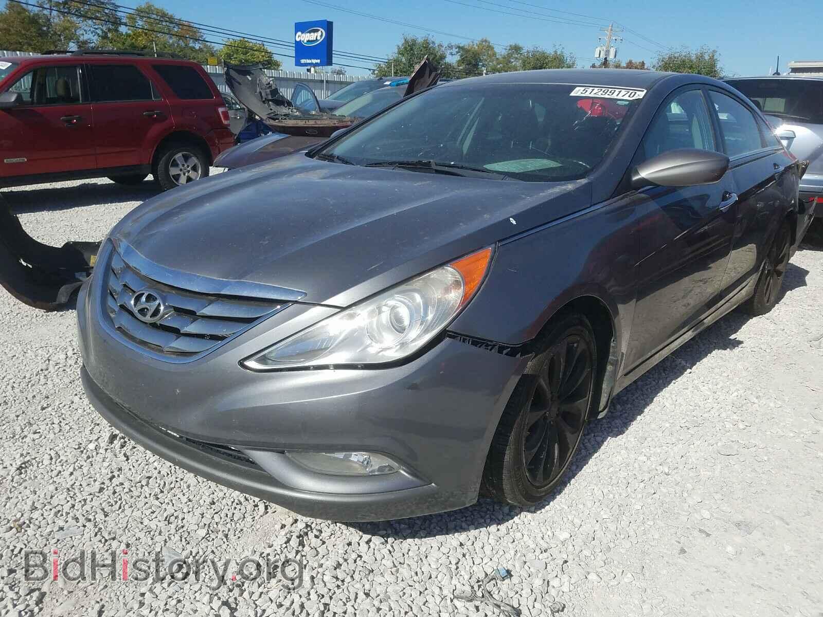 2012 HYUNDAI SONATA - VIN: 5NPEC4AC7CH343473 - Фото 2