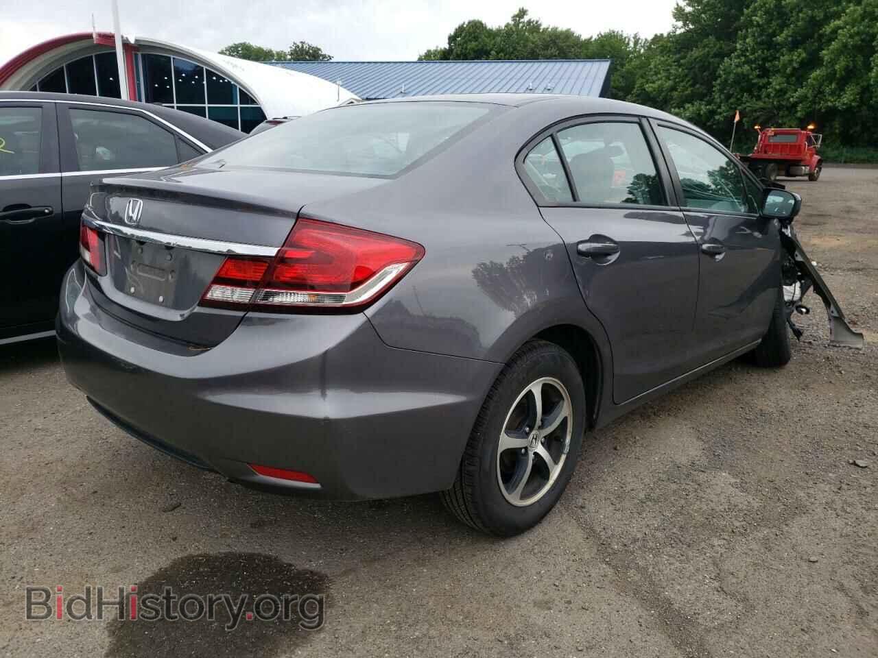 2015 HONDA CIVIC - VIN: 19XFB2F78FE284045 - Фото 4