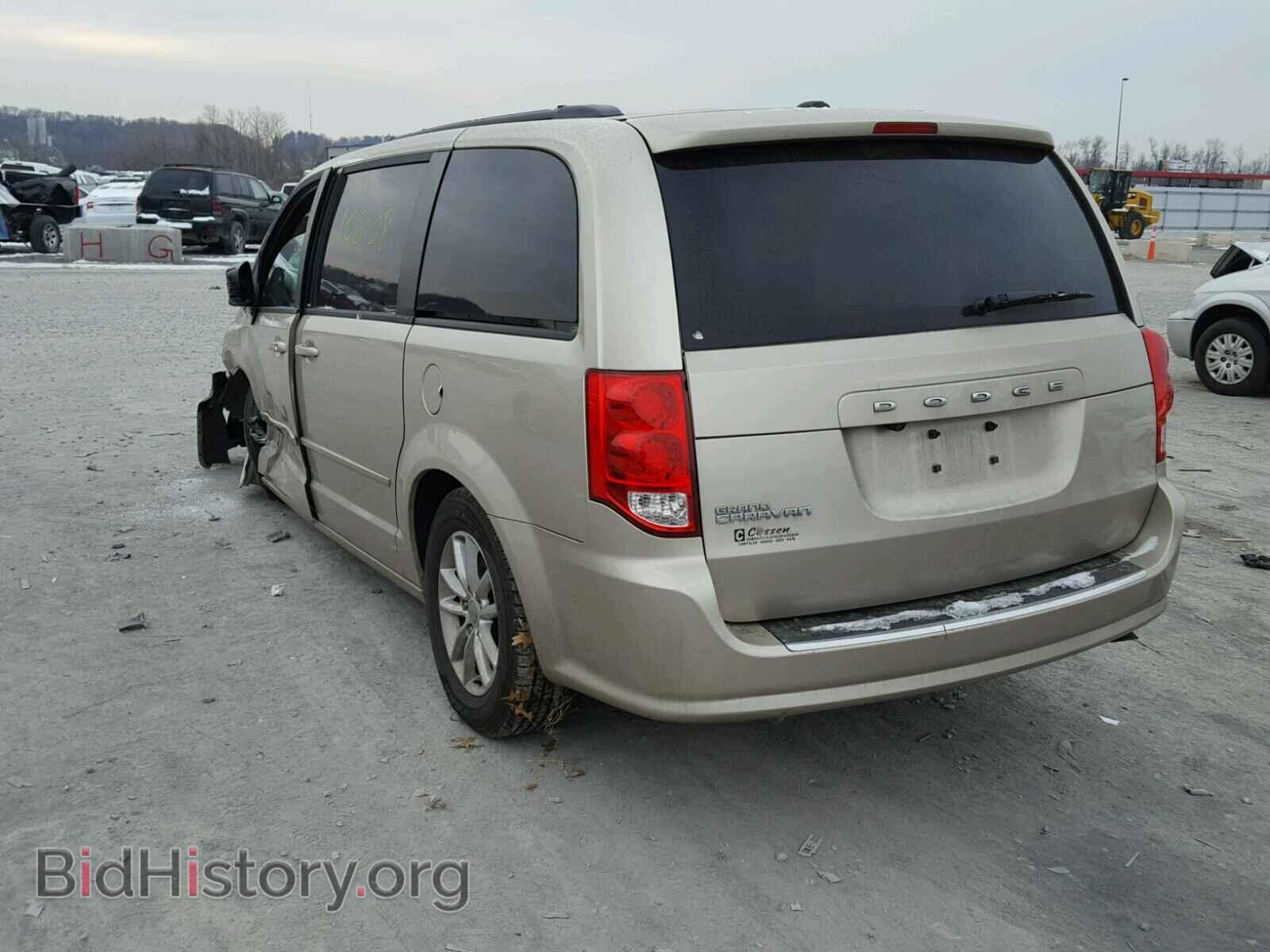2013 DODGE CARAVAN - VIN: 2C4RDGCG3DR642768 - Фото 3