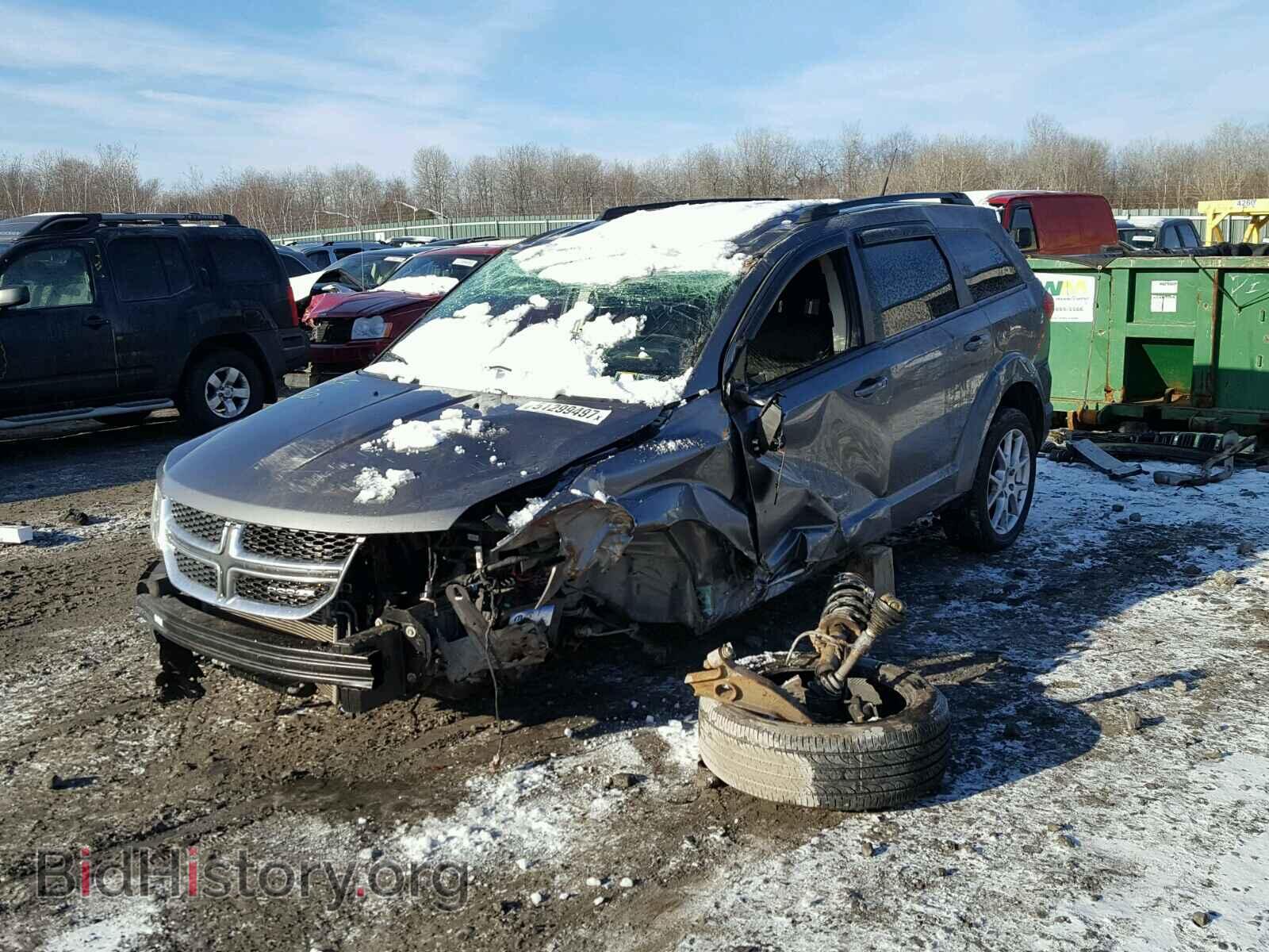 2012 DODGE JOURNEY - VIN: 3C4PDDBG1CT154373 - Фото 2