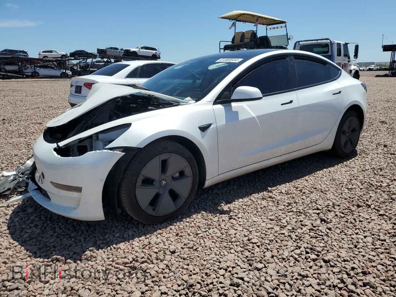 Photo 5YJ3E1EA3NF250038 - TESLA MODEL 3 2022