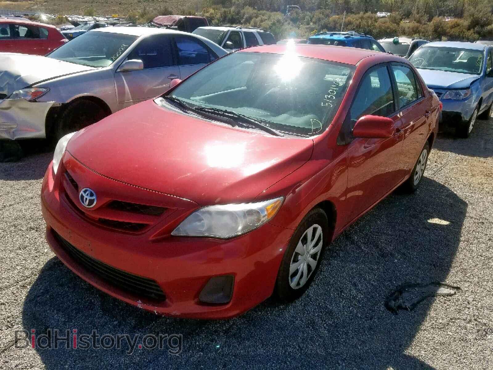 2011 TOYOTA COROLLA BA - VIN: 2T1BU4EE8BC581314 - Фото 2