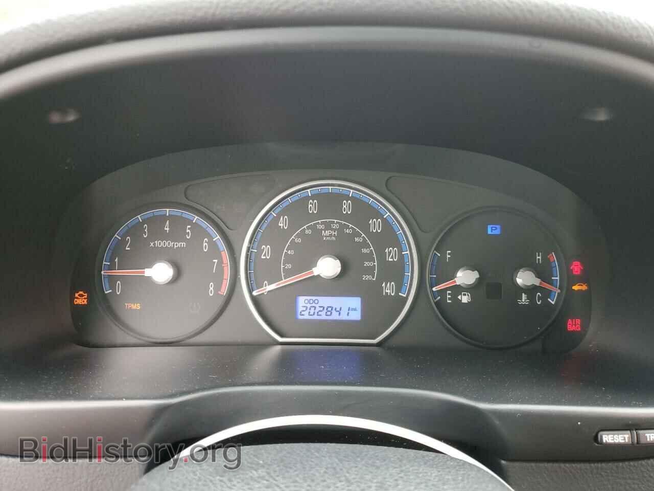 2009 HYUNDAI SANTA FE - VIN: 5NMSG13D59H237041 - Фото 9