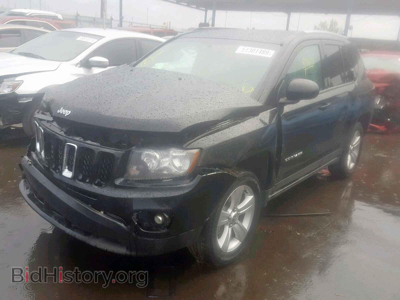2014 JEEP COMPASS SP - VIN: 1C4NJDBB3ED568056 - Фото 2