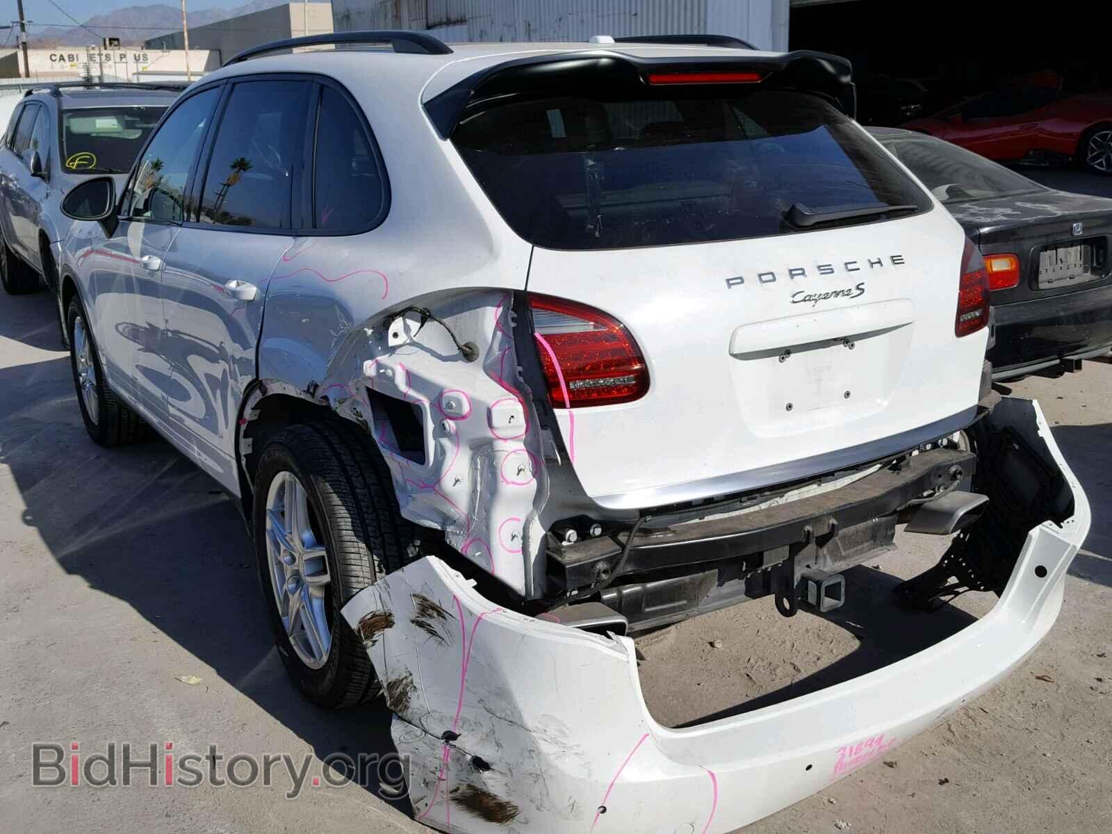 2013 PORSCHE CAYENNE S - VIN: WP1AB2A21DLA81765 - Фото 3