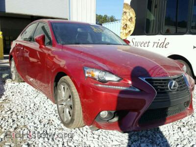 2014 Lexus IS250 IS 250, red — VIN JTHBF1D26E5042304, Copart
