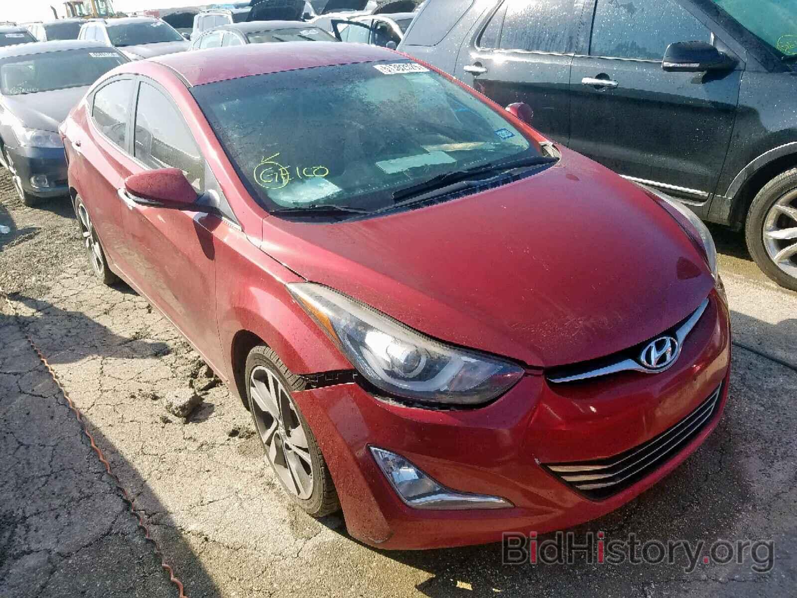 Photo 5NPDH4AE3EH541226 - HYUNDAI ELANTRA 2014