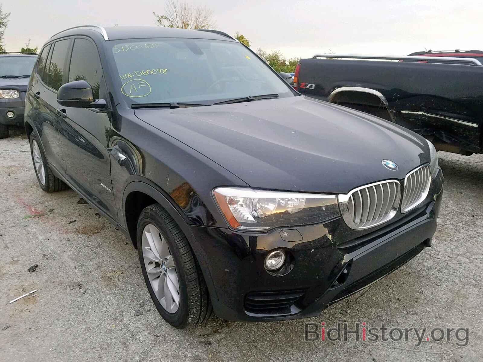 Фотография 5UXWX9C55F0D60098 - BMW X3 2015