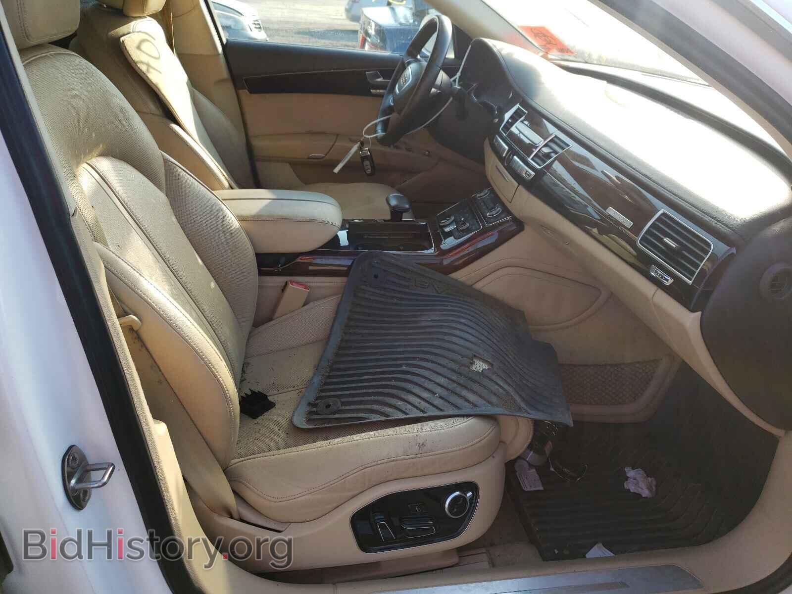 2013 AUDI A8 - VIN: WAURGAFD8DN013961 - Фото 5