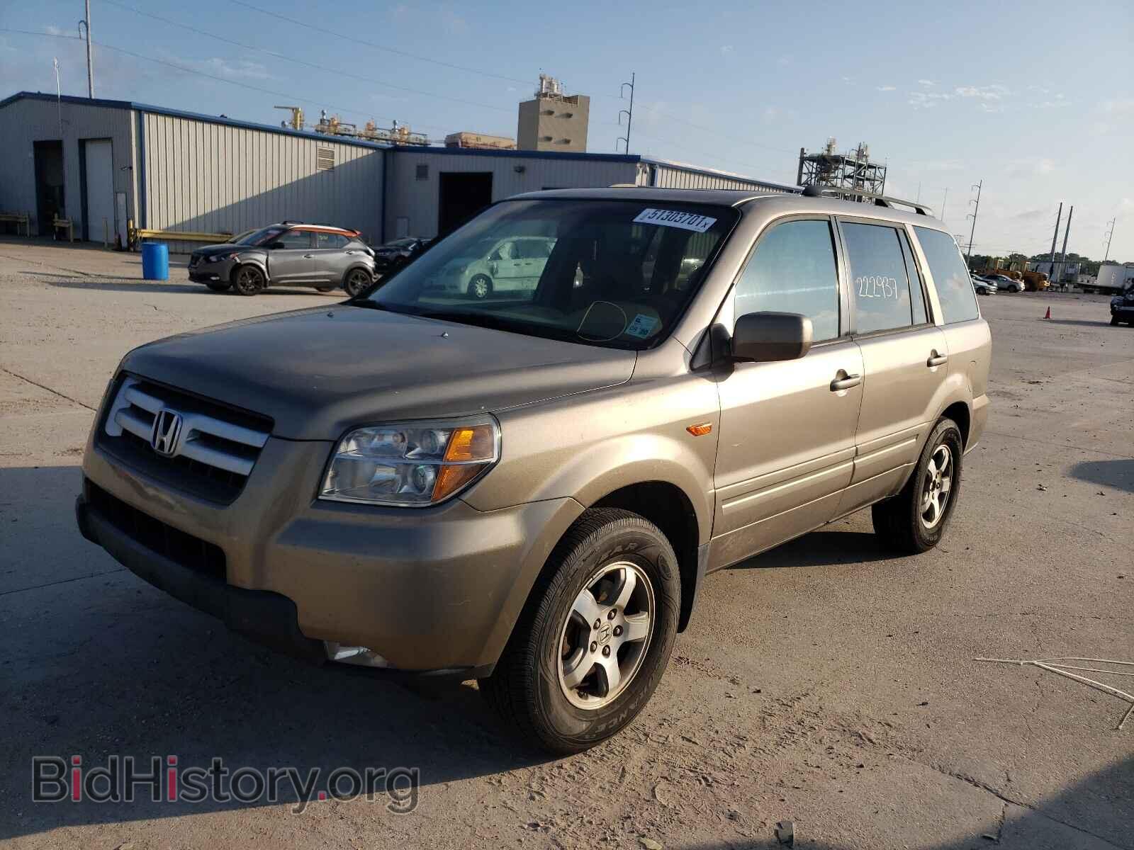 2008 HONDA PILOT - VIN: 5FNYF28518B005105 - Фото 2