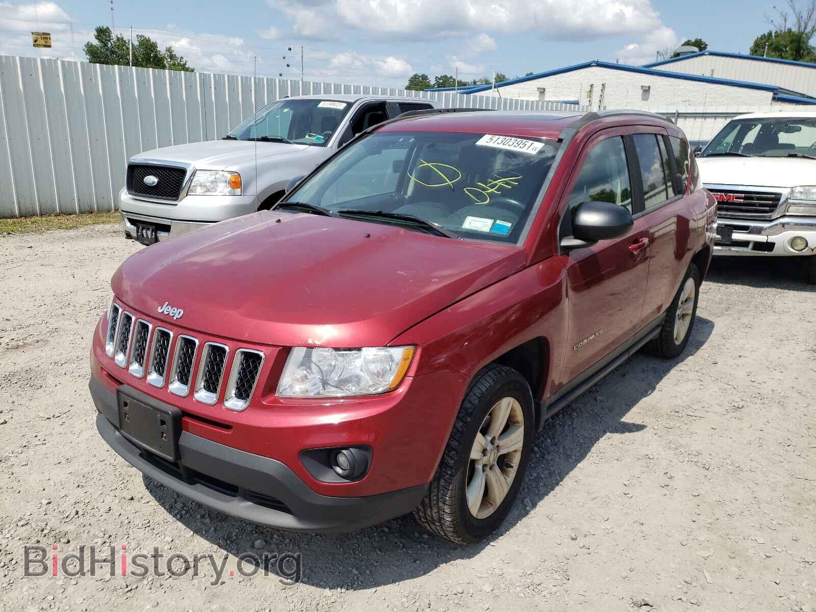 2012 JEEP COMPASS - VIN: 1C4NJDEBXCD633381 - Фото 2