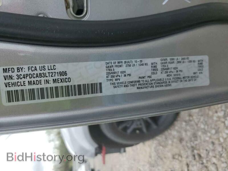2020 Dodge JOURNEY (VIN 3C4PDCAB3LT271906) — photo 13 of 13
