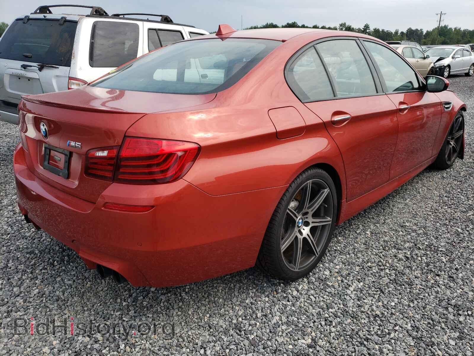 2014 BMW M5 - VIN: WBSFV9C59ED097277 - Photo 4