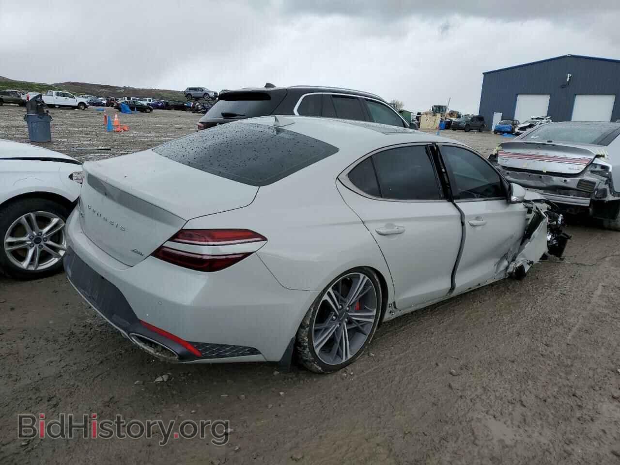 2024 GENESIS G70 BASE - VIN: KMTG34SC6RU136838 - Фото 3