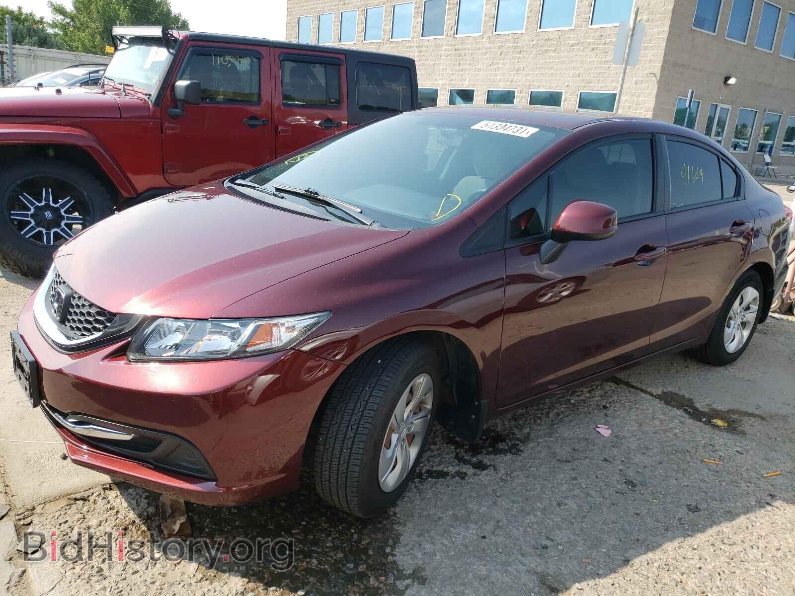 2013 HONDA CIVIC - VIN: 19XFB2F52DE042959 - Фото 2